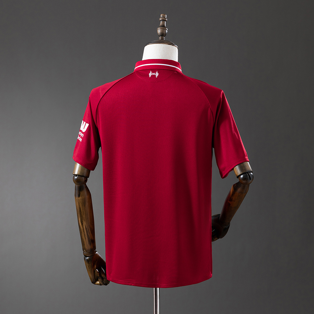 Mens Liverpool Retro Home Jersey 2018/19 Mens Liverpool Retro Home Jersey 2018/19 back view detail