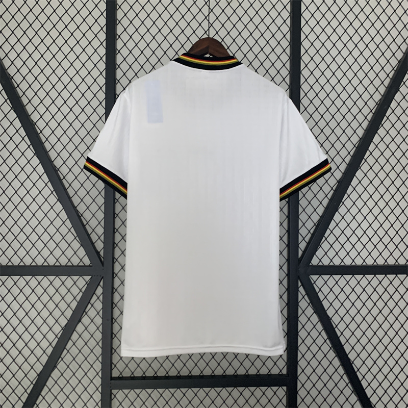 Mens Germany Retro Home Jersey 1996 Mens Germany Retro Home Jersey 1996 back view detail