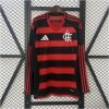 Mens Flamengo Long Sleeve Home Jersey 2025/26 front view on display