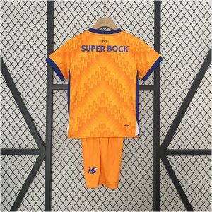Kids Porto Away Kit 2024/25 rear view of shirt and shorts