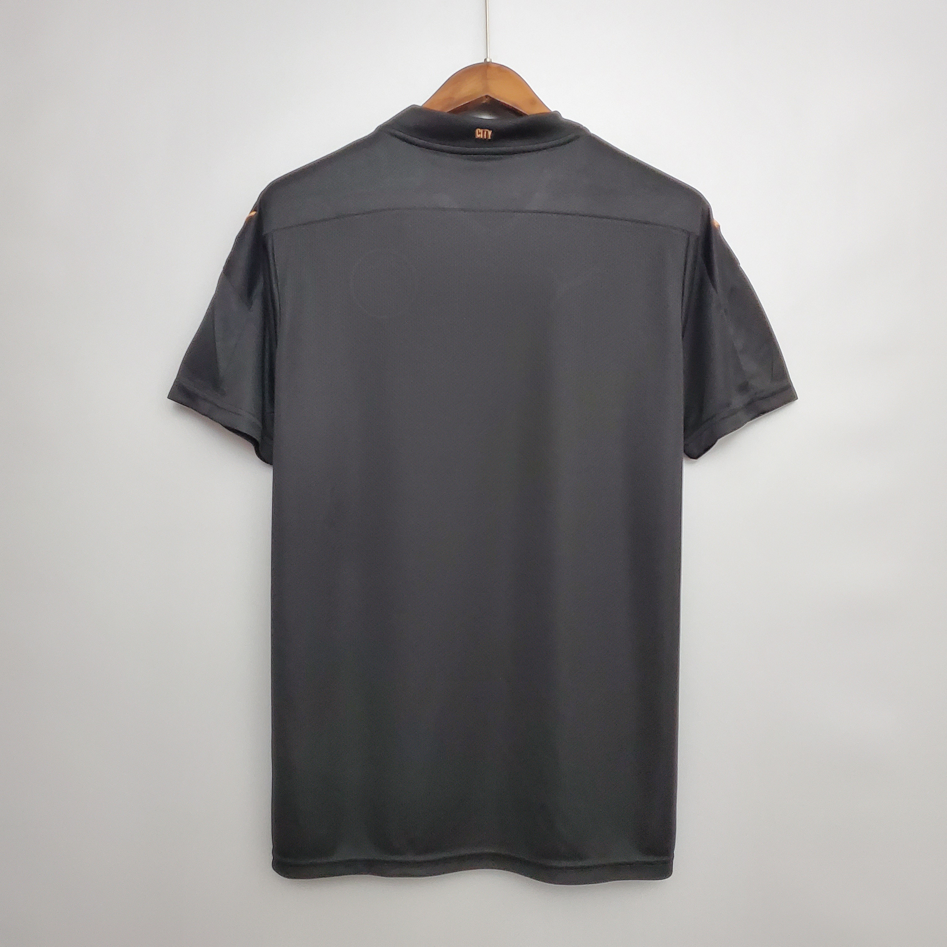 Mens Manchester City Retro Away Jersey 2020/21 Mens Manchester City Retro Away Jersey 2020/21 back view detail