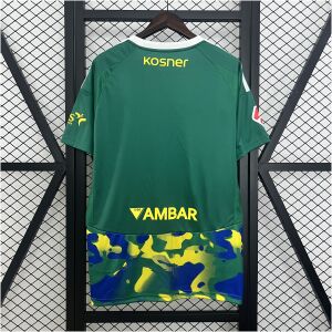 Mens Real Zaragoza Green Special Edition Jersey 2024/25 back view detail