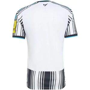 Mens Newcastle United Home Jersey 2026/27 white shirt back view with magpie collar sign-off