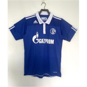 Mens Schalke 04 10/11 Home Retro Shirt