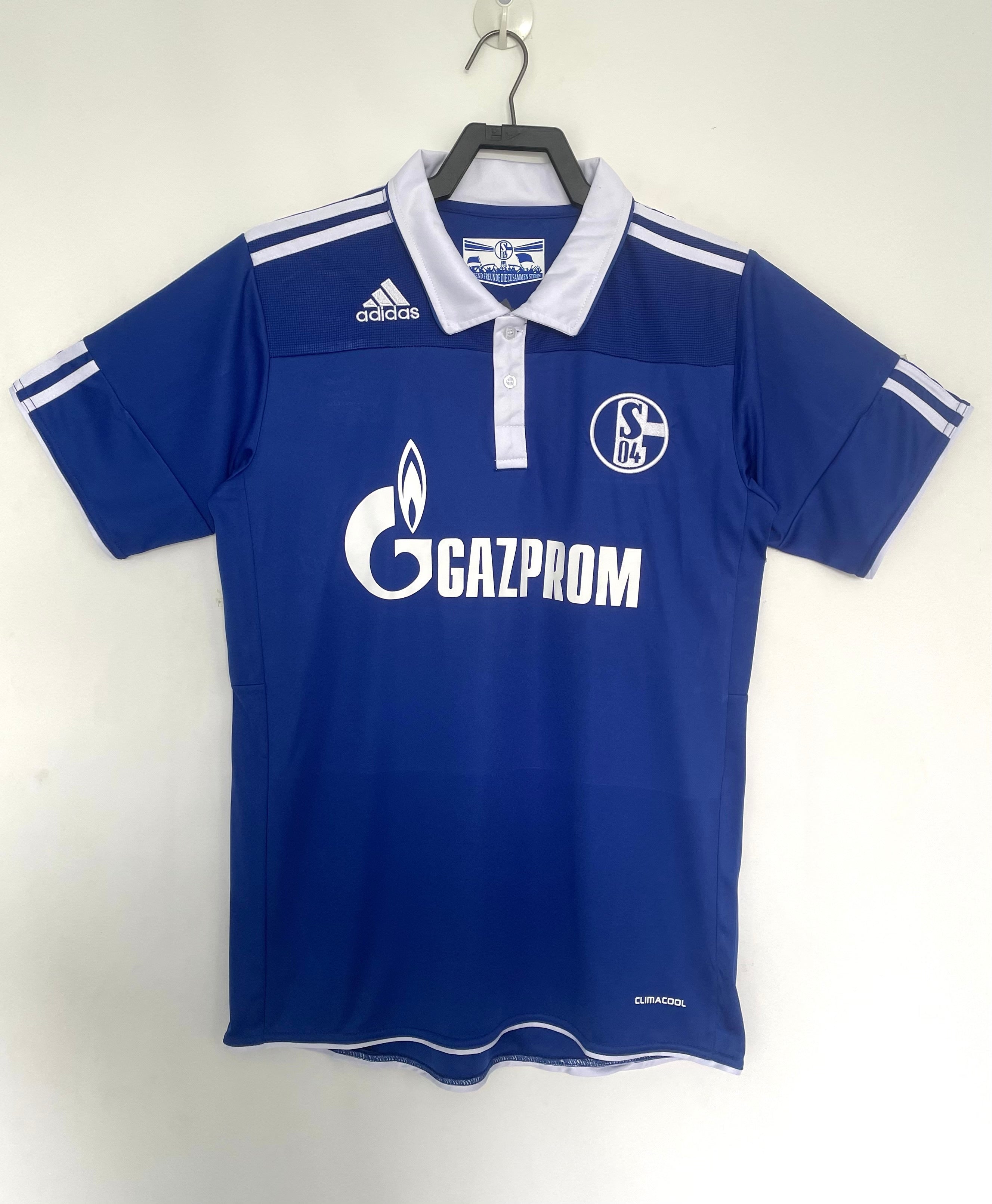 Mens Schalke 04 10/11 Home Retro Shirt Mens Schalke 04 10/11 Home Retro Shirt