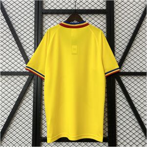 Mens Romania Retro Home Jersey 1994 rear view showing authentic team styling