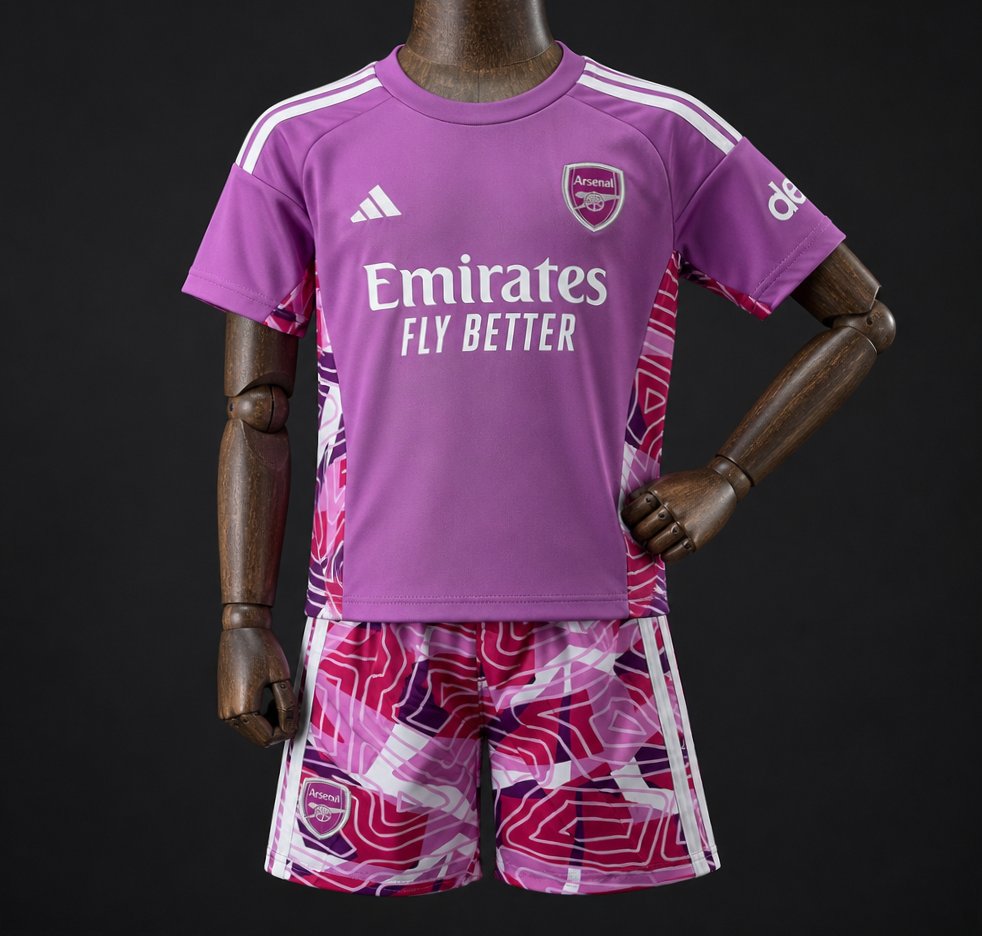 Kids Arsenal Goalkeeper Jersey Purple 2026/27 afff34a4e782e2ba778762f7.jpg
