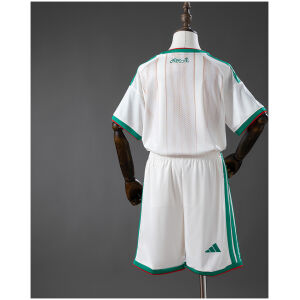 Kids Algeria Home Kit 2026 rear view of shirt and shorts