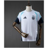 Mens Argentina World Cup White Training Kit Jersey 2026 front view on mannequin
