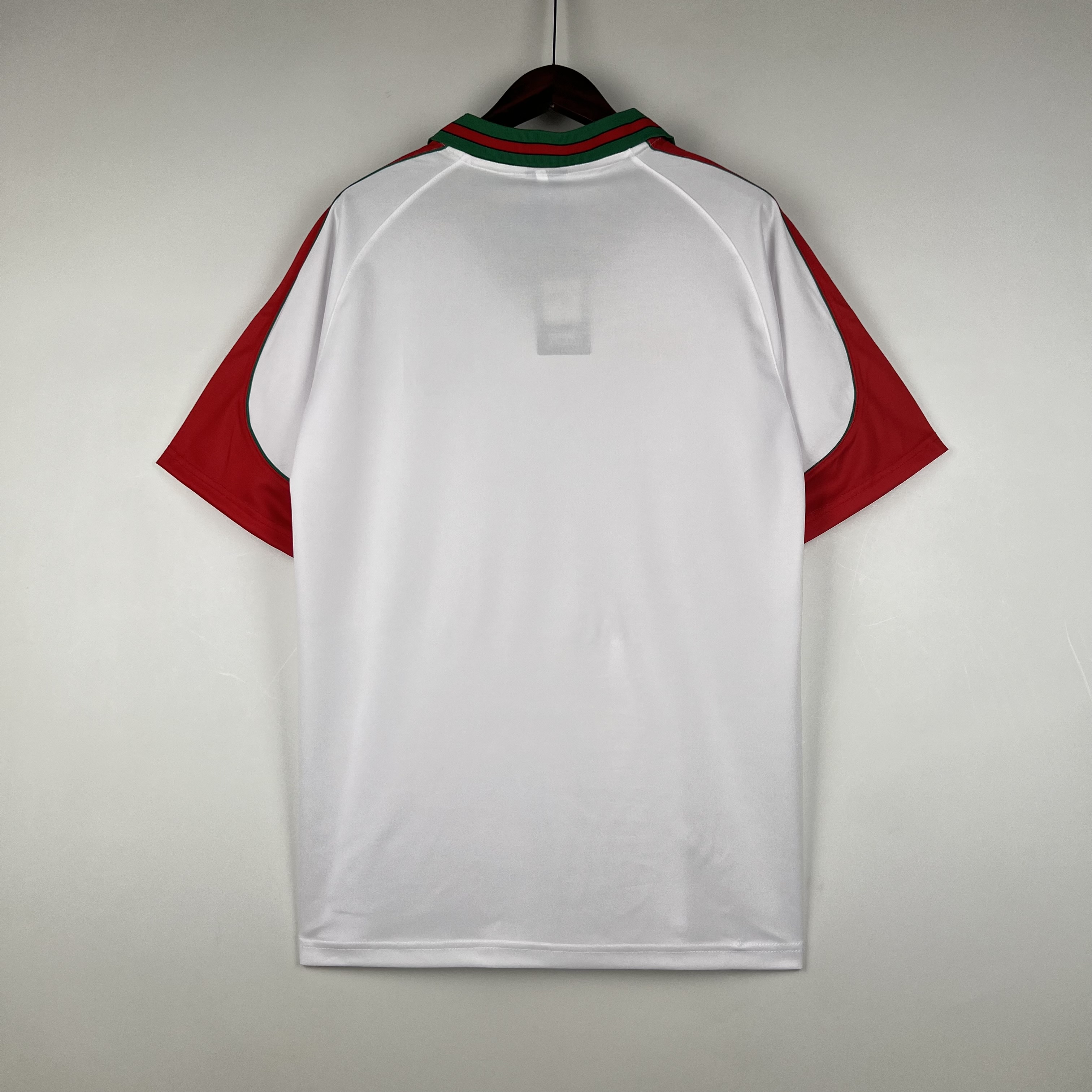 Mens Portugal Retro Away Jersey 1996 Mens Portugal Retro Away Jersey 1996 rear view showing authentic team styling