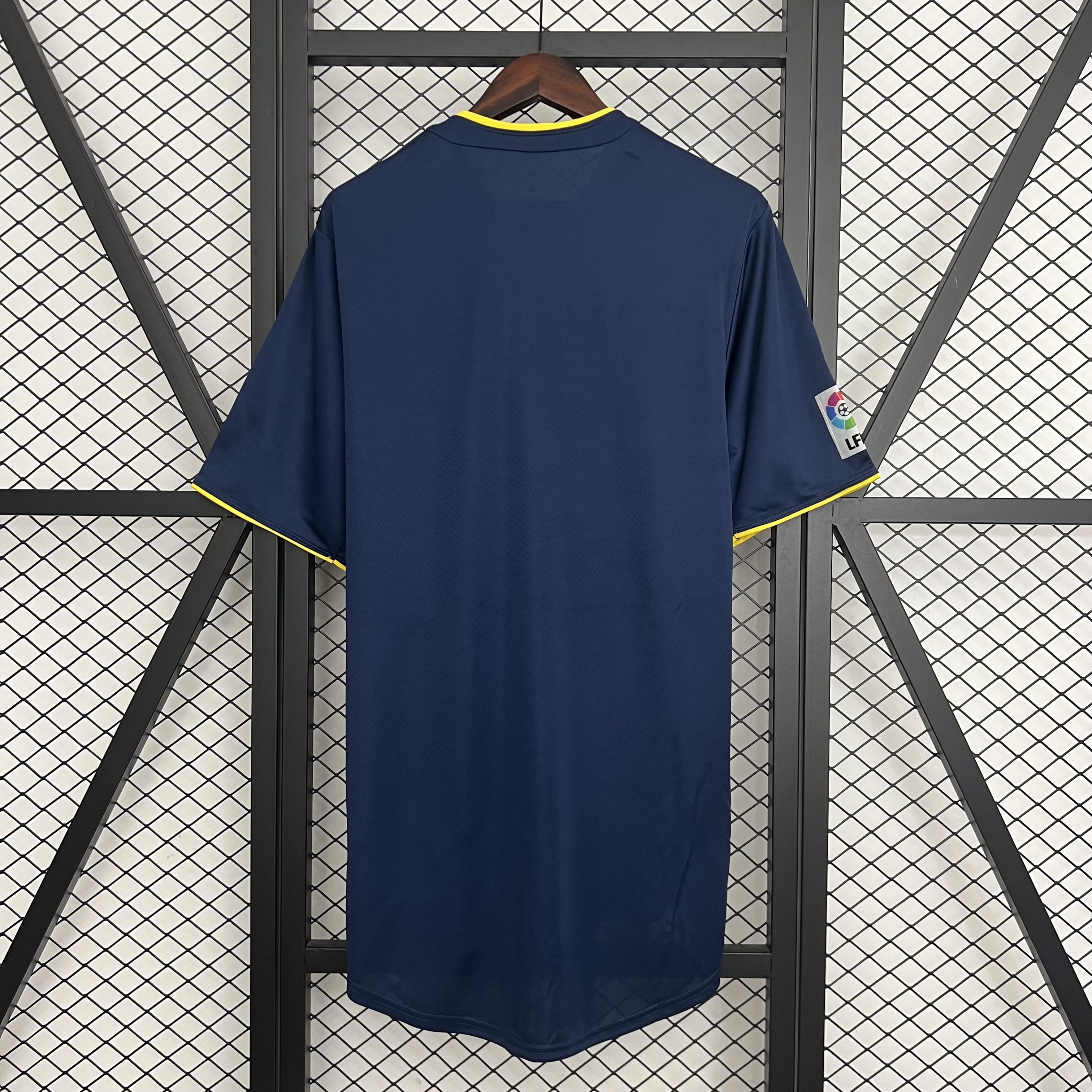 Mens Atletico Madrid Retro Away Jersey 2002/03 Mens Atletico Madrid Retro Away Jersey 2002/03 front view on display