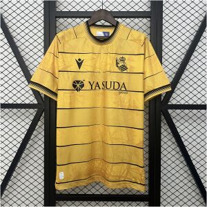 Mens Real Sociedad Away Jersey 2024/25 Mens Real Sociedad Away Jersey 2024/25 front view on display