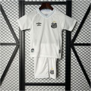 Kids Santos Home Kit 2025/26 front view on display