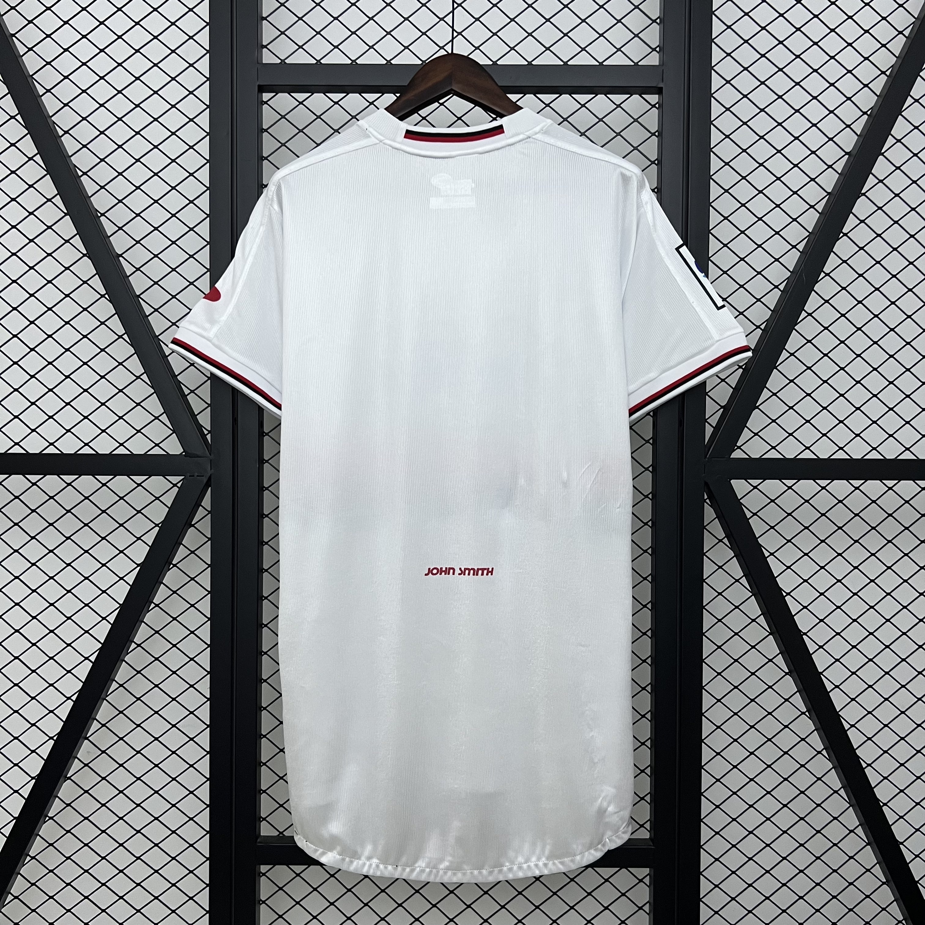 Mens Mallorca White Retro Jersey 2001/02 Mens Mallorca White Retro Jersey 2001/02 back view detail