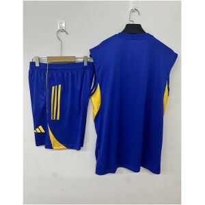Mens Tigres UANL Blue Training Kit 2025/26 rear view of shirt and shorts
