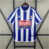Mens Real Sociedad Retro Home Jersey 2002/03 front view on display