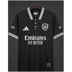 Mens Arsenal Polo Concept Black Special Jersey 2026/27 Mens Arsenal Polo Concept Black Special Jersey 2026/27