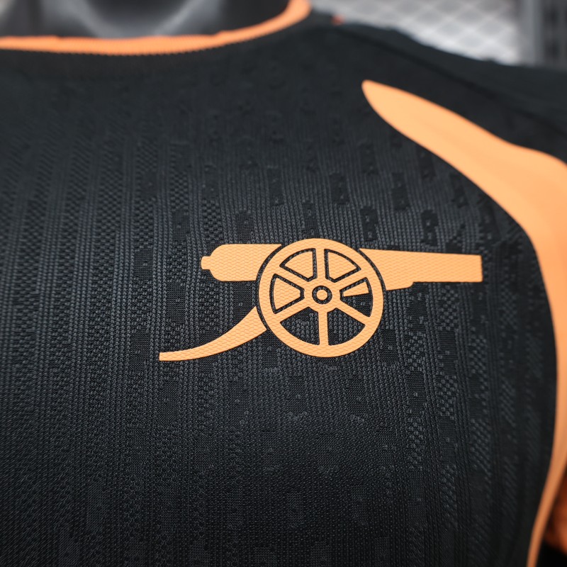 Mens Arsenal Training Jersey Black Orange 2026/27 b6817701215e3071.jpg
