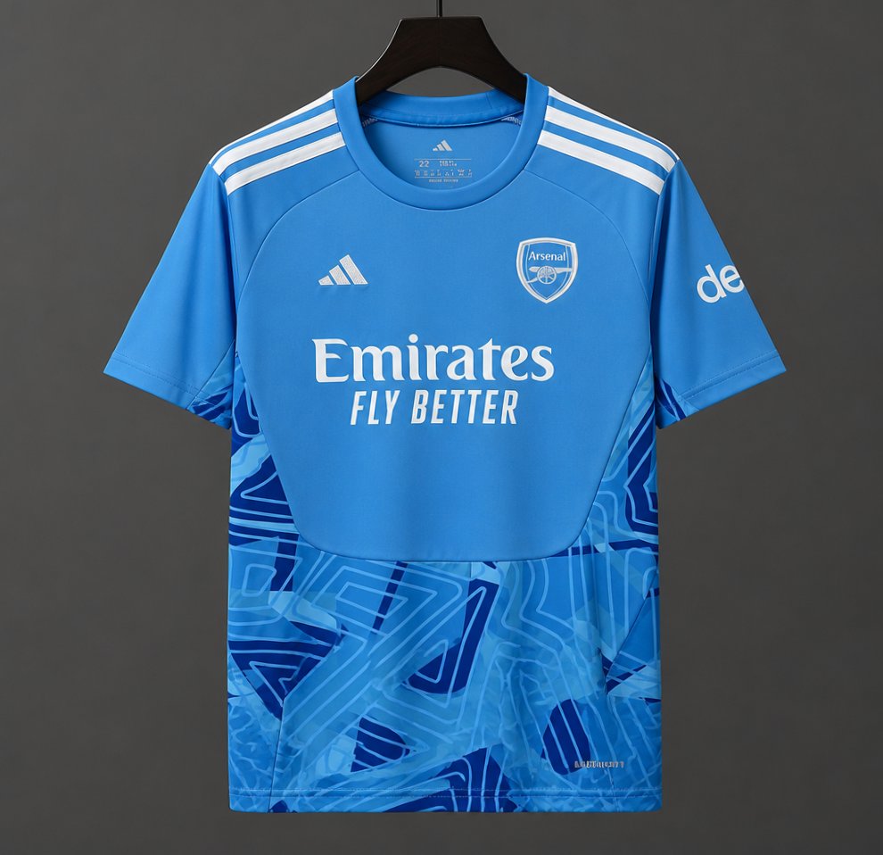 Mens Arsenal Goalkeeper Jersey Away Blue 2026/27 Mens Arsenal Goalkeeper Jersey Away Blue 2026/27