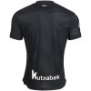 Mens Real Sociedad Away Jersey 2026/27 black shirt back view with REAL collar print