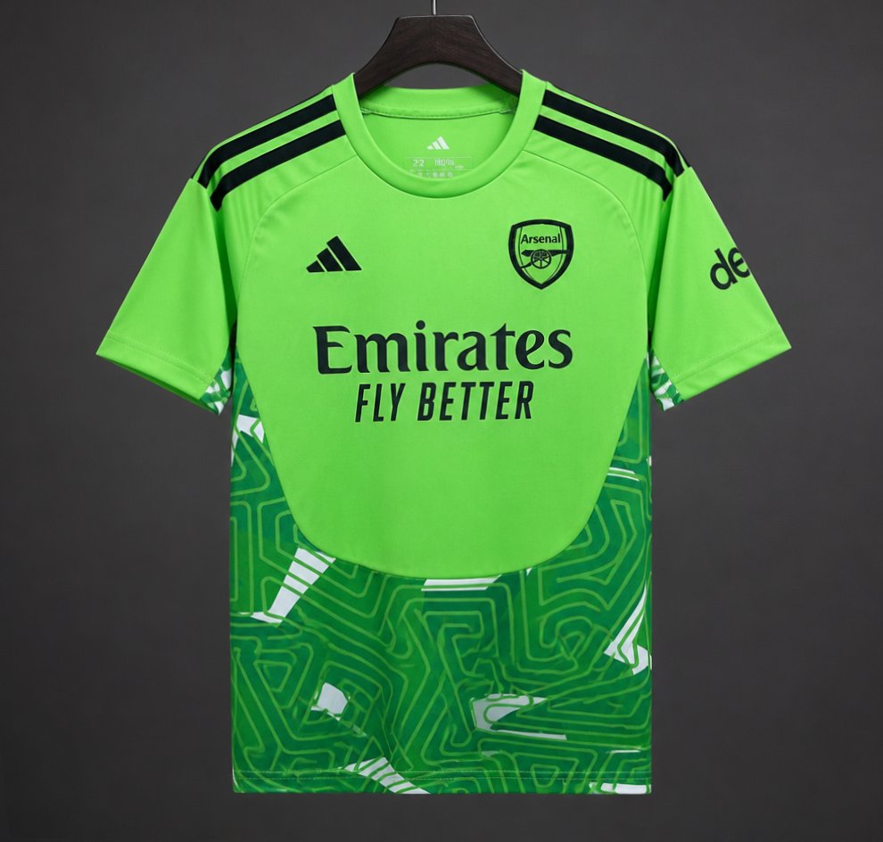 Mens Arsenal Goalkeeper Jersey Neon Green Dark Green 2026/27 b8914547e03e27c98830d9c7.jpg