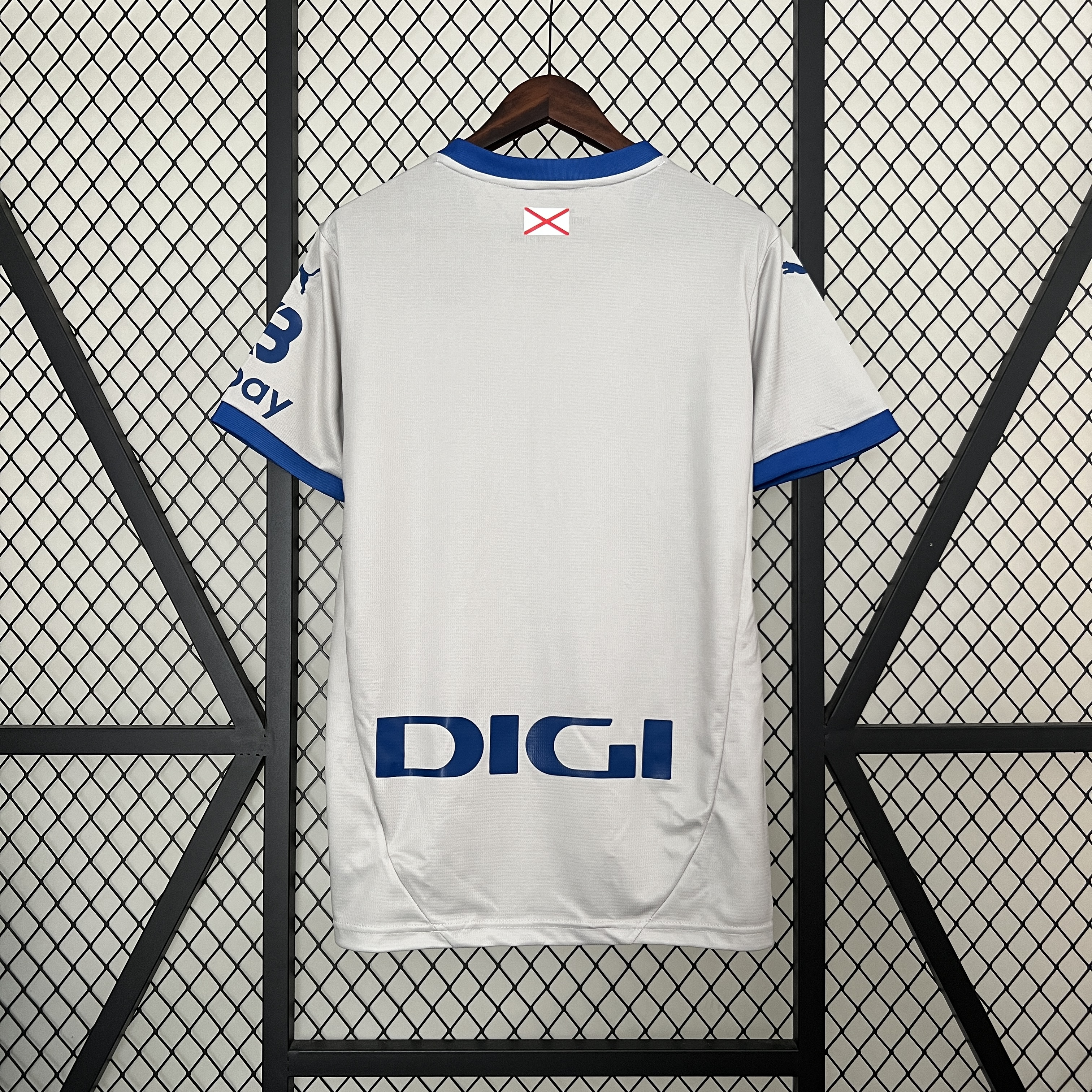 Mens Alaves Away Jersey 2024/25 Mens Alaves Away Jersey 2024/25 back view detail