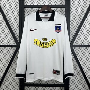 Mens Colo Colo Retro Long Sleeve Home Jersey 1997/98 front view