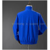 Mens Argentina Trench Coat Reversible Blue Windbreaker 2025 back view detail