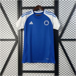 Womens Cruzeiro Home Jersey 2025/26 front view on display