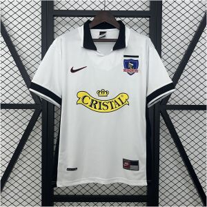 Mens Colo Colo Retro Home Jersey 1997/98 front view showing white torso