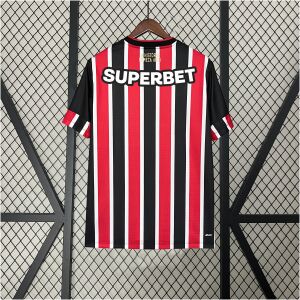 Mens Sao Paulo All Sponsors Away Jersey 2024/25 back view detail