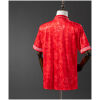Mens Wales Retro Home Jersey 1990 rear view showing authentic team styling
