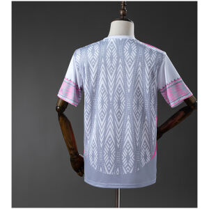 Mens Mexico Grey Special Edition Jersey 2025/26 back view detail