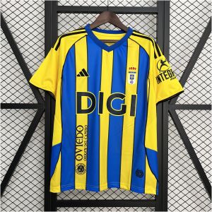 Mens Real Oviedo Away Jersey 2025/26 front view on display