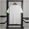 Mens World Cup Brazil White Leopard Jersey 2022 back view detail