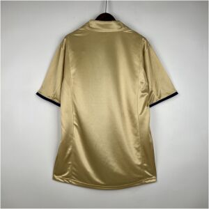 Mens Barcelona Retro Away Jersey 2002/03 rear view showing matching team styling