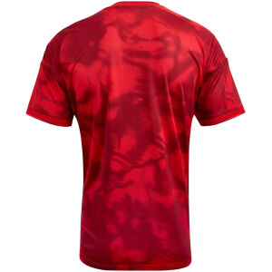 Mens Nottingham Forest Home Jersey 2026/27 red shirt back view with smoky tie-dye pattern