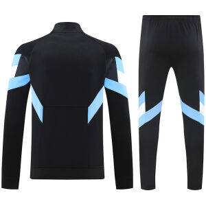 Mens Argentina black Training Kit Suit 2025 back view detail