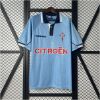 Mens Celta Vigo blue Retro Home Jersey 1997/99 front view on display