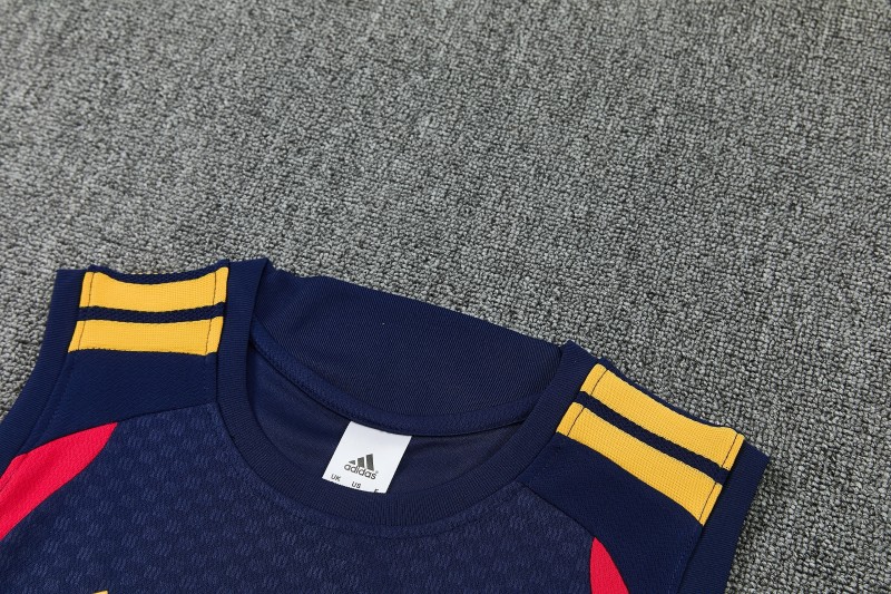 Mens Arsenal Sleeveless Training Set Navy Blue 2026/27 Mens Arsenal Sleeveless Training Set Navy Blue 2026/27