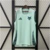Mens Cruzeiro Green Training Kit Singlet Kits Jersey 2025/26 front view on display
