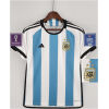 Mens Argentina Home3/star World Cup Jersey 2022 Mens Argentina Home3/star World Cup Jersey 2022 back view detail