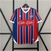Mens Bahia Commemorative Edition Red Retro Jersey 1988/89 front view on display