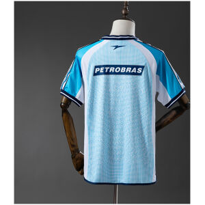 Mens Racing Club de Avellaneda Retro Home Jersey 2003/04 rear view showing matching team styling