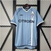 Mens Celta Vigo blue Retro Home Jersey 2001/02 front view on display