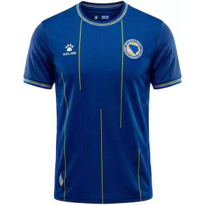 Mens Bosnia and Herzegovina World Cup Home Jersey 2026 royal blue shirt front view