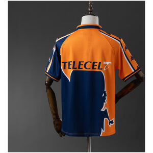 Mens Porto Retro Away Jersey 1997/99 rear view showing matching team styling