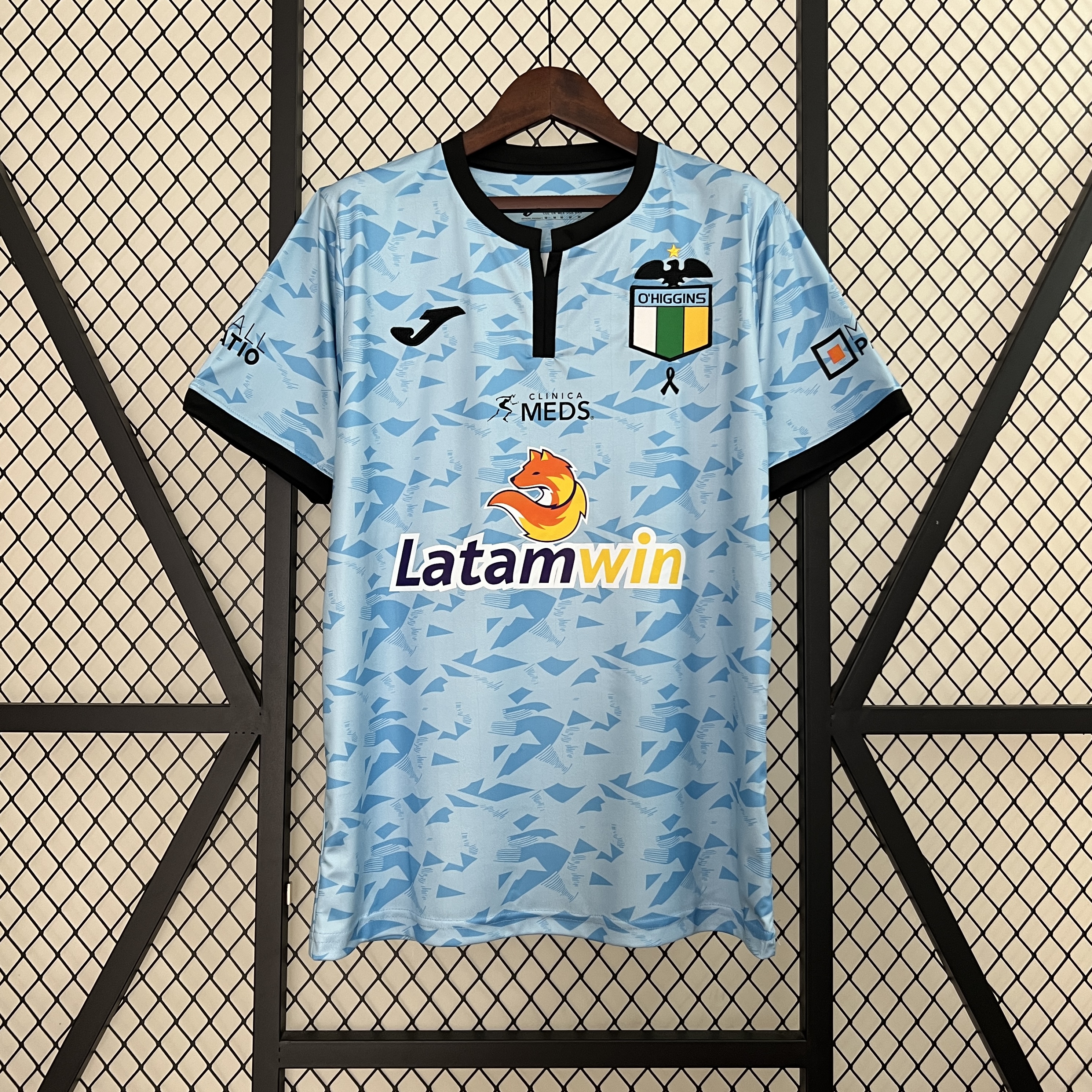 Mens O’Higgins Home Jersey 2024/25 Mens O’Higgins Home Jersey 2024/25 front view on display