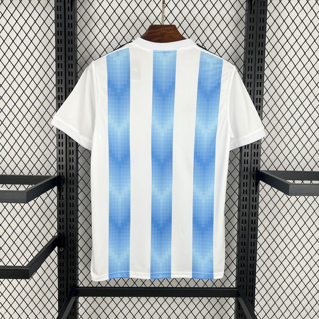 Mens World Cup Argentina Retro Home Jersey 2018 Mens World Cup Argentina Retro Home Jersey 2018 back view detail