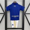 Kids Real Oviedo Home Kit 2025/26 back view detail